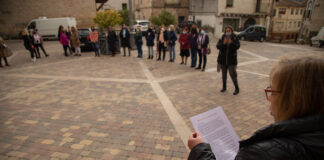 Mujeres de Trillo en uno de los muchos actos del (-M en Guadalajara y Castilla-La Mancha.