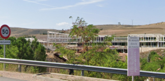 Estructura del parador de Molina en 2018, cuando ya habían pasado 12 años desde el anunció oficial de su construcción. (Foto: Google Maps)