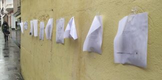 Poemas en las paredes de Guadalajara este 21 de marzo de 2022. (Foto: La Crónic@)