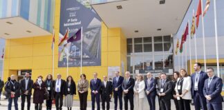 Inauguración de Logistics Spain el 5 de abril de 2022, en Guadalajara.