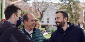 Escudero y Rojo han coincidido este domingo en la Feria de la Economía Circular, celebrada en Guadalajara