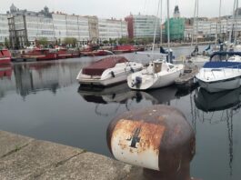 Puerto de La Coruña, en abril de 2022. (Foto: La Crónic@)