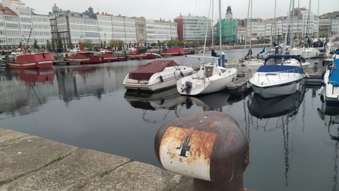Puerto de La Coruña, en abril de 2022. (Foto: La Crónic@)
