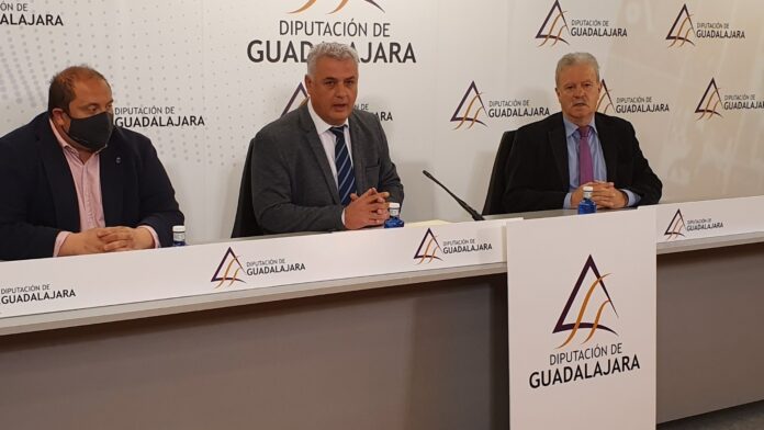 Rueda de prensa de presentación del Foro sobre Despoblación que se celebrará en Molina de Aragón el 29 de abril de 2022.