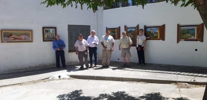 Exposición de obras impresionadas sobre material reciclado en Cendejas de Enmedio AYUNTAMIENTO DE CENDEJAS DE ENMEDIO 28/5/2022