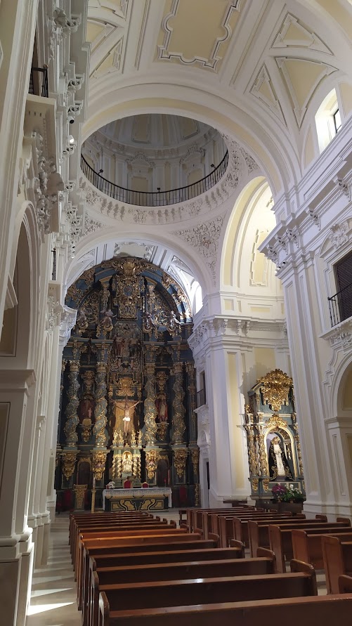 Interior de la iglesia de San Nicolás, en mayo de 2022. (Foto: La Crónic@)