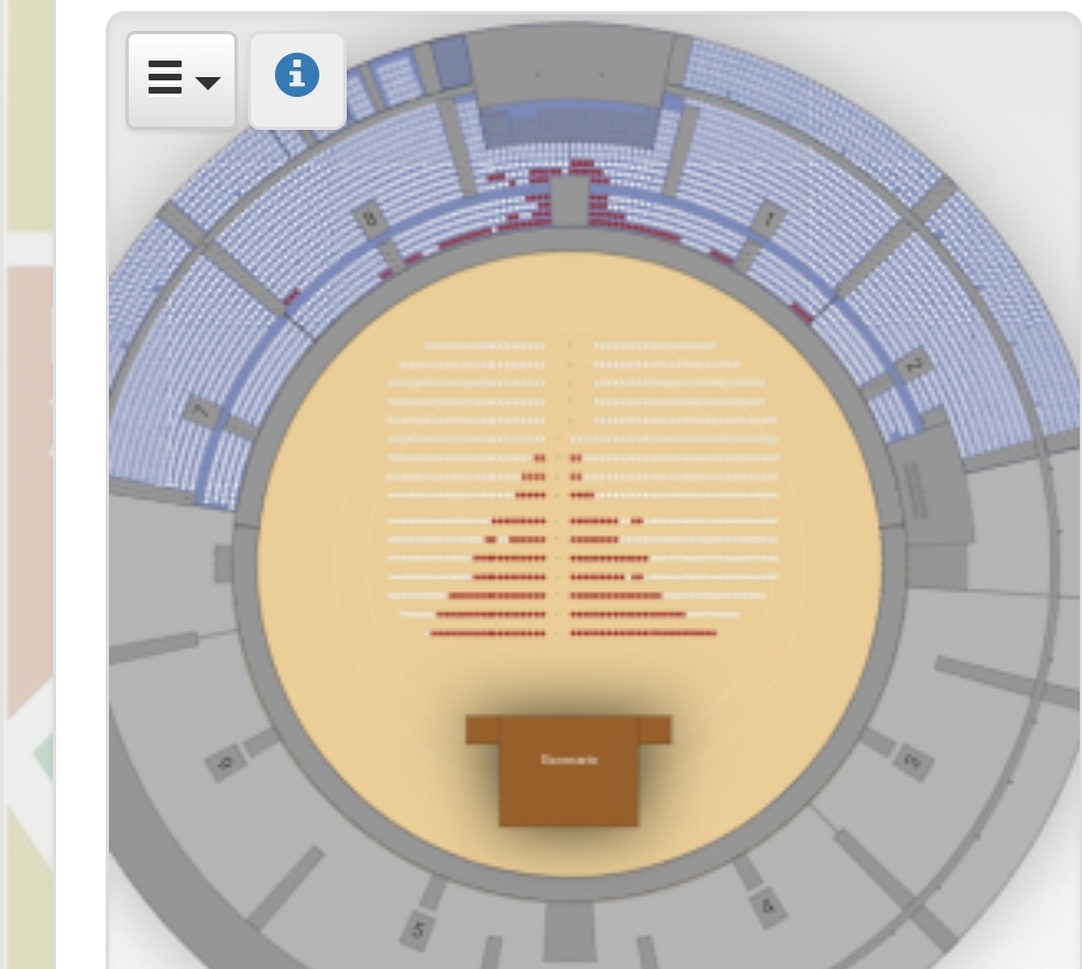 Entradas que figuraban como vendidas para el espectáculo de la plaza de toros hasta el momento de su cancelación. (Foto: La Crónic@)