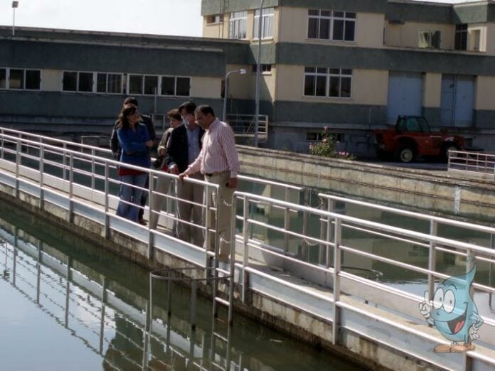 Estación depuradora de la Mancomunidad de Aguas del Sorbe en Mohernando.