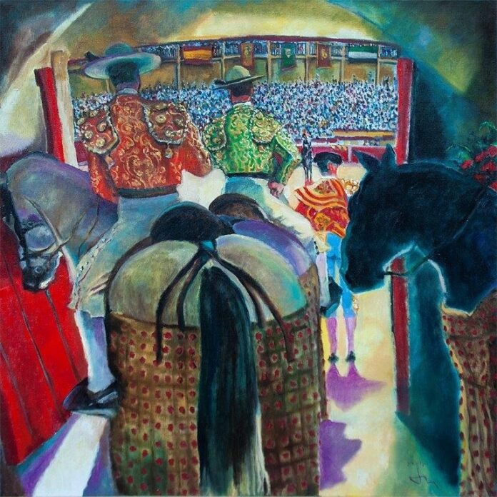 Cuadro del artista bilbaíno Jorge Urízar.