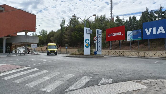 Accesos al Hospital de Guadalajara en julio de 2022. (Foto: La Crónic@)