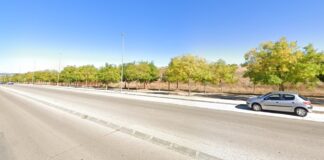 La avenida de Concepción Arenal está separada de la Ronda Norte por una zona verde. (Foto: Google Maps)