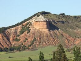 Peña Hueva, en Guadalajara.