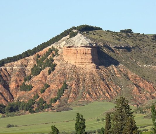 Peña Hueva, en Guadalajara.