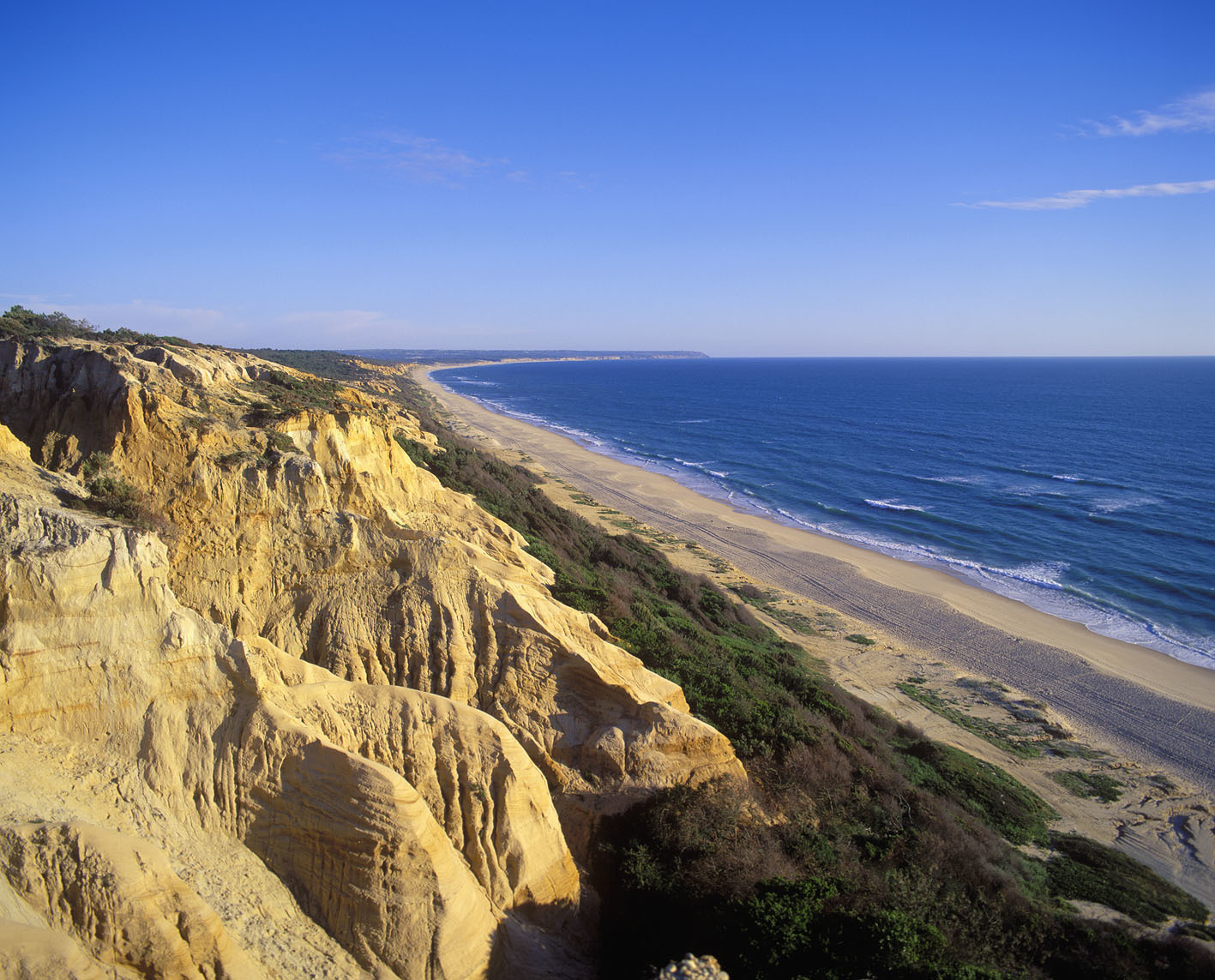 Playas de Arrábida, en Portugal.