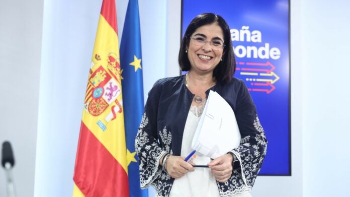 Carolina Darias, antes de la rueda de prensa del Consejo de Ministros del 5 de julio de 2022. (Foto: EP)