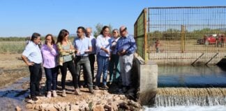 Desembalse el 19 de agosto de 2022 para cubrir, por inundación, parte de las Tablas de Daimiel con agua de Entrepeñas.