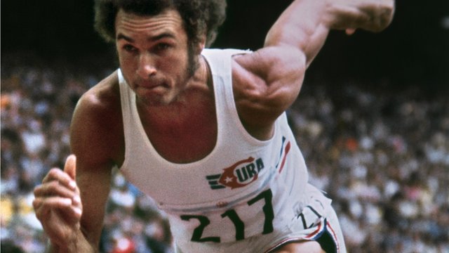 Alberto Juantorena, en su etapa como atleta en activo.