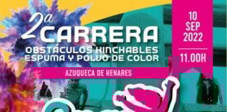 Carrera de colores en Azuqueca, en septiembre