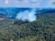 Hay peligro alto de incendios en toda la región El incendio de Taravilla, a media tarde del lunes, 1 de agosto de 2022. (Foto: Infocam)
