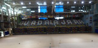 Este mes de agosto quedará en perfecto estado la tarima del Multiusos de Guadalajara.