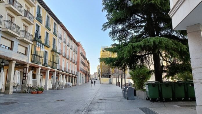 Plaza Mayor de Guadalajara en el verano de 2022. (Foto: La Crónic@)