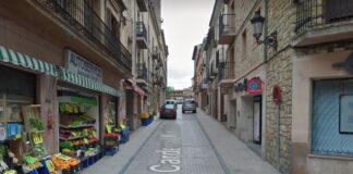 El apuñalamiento se ha producido en pleno centro de Sigüenza en la mañana del 10 de agosto de 2022. (Foto: Google Maps)