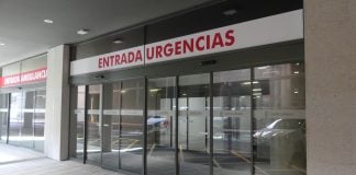 El herido fue dado de alta pocas horas después de su ingreso en las Urgencias del Hospital de Guadalajara. (Foto: La Crónic@)
