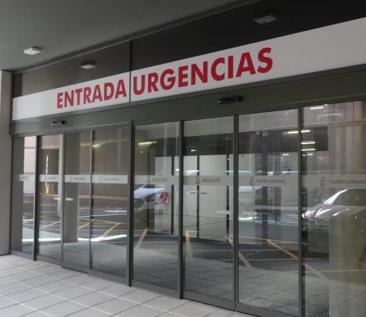 El herido fue dado de alta pocas horas después de su ingreso en las Urgencias del Hospital de Guadalajara. (Foto: La Crónic@)