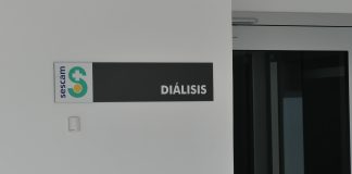 ¿Rascarse por la hemodiálisis? Es un tema serio en el Hospital de Guadalajara… y premiado Sala de diálisis en la ampliación del Hospital de Guadalajara. (Foto: La Crónic@)