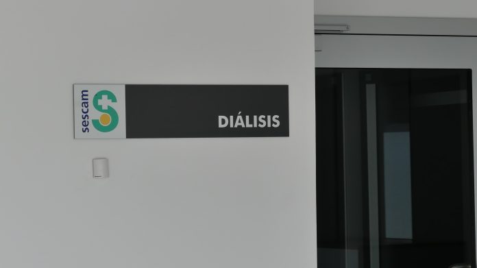 Sala de diálisis en la ampliación del Hospital de Guadalajara. (Foto: La Crónic@)