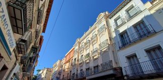 Calle de Miguel Fluiters, una de las más céntricas de Guadalajara. (Foto: La Crónic@)
