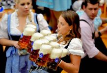 El Oktoberfest es la gran fiesta de la cerveza alemana... no sólo en Alemania.