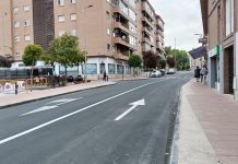 La calle Ramón y Cajal, que termina a la altura del palacio de la Cotilla, es de doble dirección entre Bejanque y Pedro Pascual. (Foto: La Crónic@)