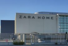 Exterior de las instalaciones de logística de Zara Home en Cabanillas del Campo.