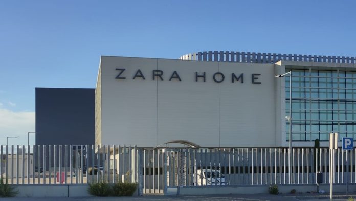 Exterior de las instalaciones de logística de Zara Home en Cabanillas del Campo.