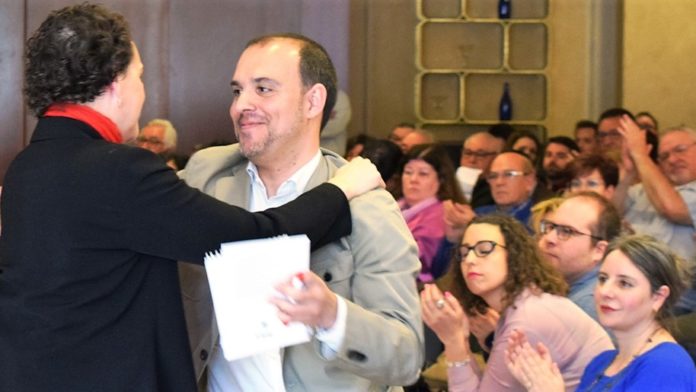 Valerio y Bellido, tras sortear su última disputa interna en el PSOE de Guadalajara.