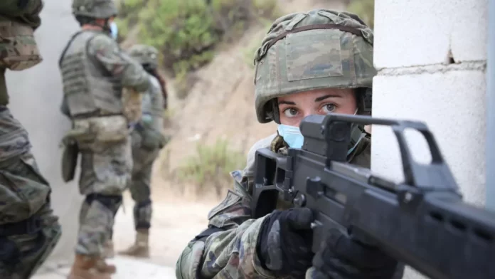 Militares españoles.