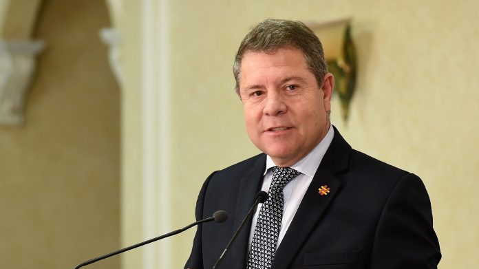 El presidente de Castilla-La Mancha, Emiliano García-Page, este miércoles en Talavera de la Reina.