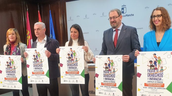 Presentación de la Fiesta de los Derechos de la Infancia que se celebra este sábado en Guadalajara.