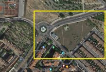 La amplia parcela que se va a ceder a Nipace se encuentra próxima a la Ciudad de la Raqueta. (Foto: Google Maps / La Crónic@)