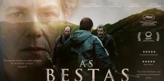 Publicidad de "As bestas", la película más interesante de las últimas semanas en la cartelera española.