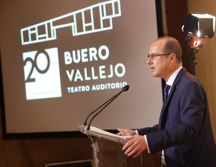 Alberto Rojo ha presentado los actos alrededor del 20º aniversario del Teatro Auditorio Buero Vallejo.