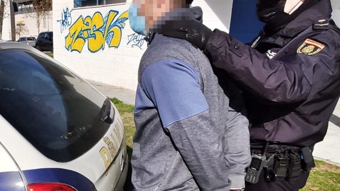 Detenido por varios robos en Guadalajara. (Foto: Cuerpo Nacional de Policía)