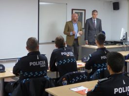 Integrantes de cuerpos de Policía Local de la región se forman en intervención policial en violencia de género. JCCM 04/12/2022