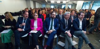 Paco Núñez ha ocupado un lugar destacado este lunes en la Junta Directiva Nacional del PP, reunida en Madrid.