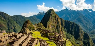 Vista general de Machu Picchu.