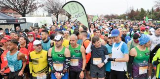 Salida de la Media Maratón de Guadalajara el 11 de diciembre de 2022.