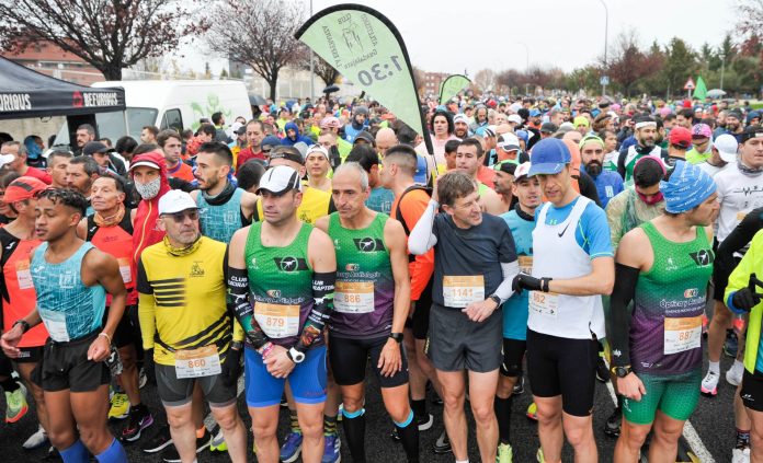 Salida de la Media Maratón de Guadalajara el 11 de diciembre de 2022.