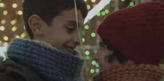 Niños en el vídeo de Navidad del Ayuntamiento de Guadalajara en 2022.