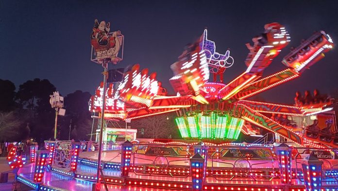 Atracciones de Navilandia en Guadalajara el 3 de enero de 2023, hace ahora un año. (Foto: La Crónic@)